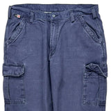 Carhartt Carpenter Trousers - 36W 32L Blue Cotton Blend