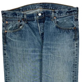 501 Levis Jeans - 37W 30L Light Wash Cotton