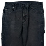 Dickies Carpenter Pants - 32W 30L Black Cotton