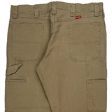 Wrangler Carpenter Trousers - 37W 30L Khaki Cotton