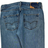 501 Levis Jeans - 34W 31L Blue Cotton