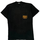 Boothill Saloon Fruit Of The Loom Graphic T-Shirt - Large Black Cotton