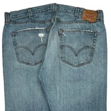 501 Levis Jeans - 37W 32L Blue Cotton