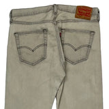 Levis Jeans - 33W 30L Grey Cotton