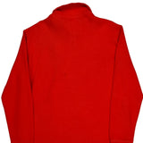 Polo By Ralph Lauren 1/4 Zip - Medium Red Cotton