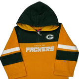 Age 4 Nfl Green Bay Packers Hoodie - XS Yellow Polyester