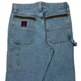 Wrangler Carpenter Jeans - 33W 30L Blue Cotton