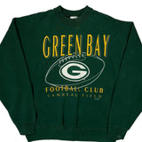 Green Bay Packers Salem Football Sweatshirt - XL Green Cotton