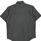 Rugged Flex Carhartt Short Sleeve Shirt - Large Grey Cotton