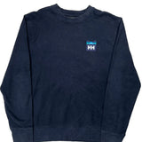 Helly Hansen Sweatshirt - Medium Navy Cotton