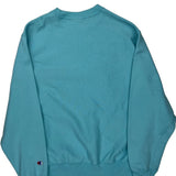 Reverse Weave Champion Sweatshirt - Medium Blue Cotton