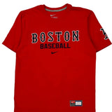 Boston Baseball Nike Mlb T-Shirt - Large Red Cotton