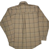 Chaps Ralph Lauren Checked Shirt - Large Beige Cotton