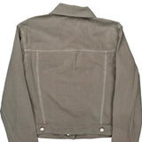 Gap Denim Jacket - Small Beige Cotton