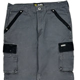 Holmes Workwear Cargo Pants - 34W 32L Gray Cotton