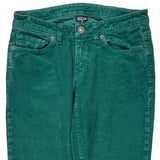 Patagonia Pants - 28W US 4 Green Cotton