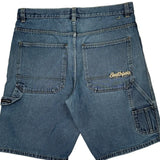 Southpole Denim Shorts - 36W 11L Blue Denim