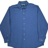 Tommy Hilfiger Shirt - Large Blue Cotton