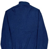 Polo By Ralph Lauren 1/4 Zip - 2XL Blue Cotton