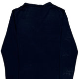 Tommy Hilfiger Studded Sweater - Medium Navy Cotton
