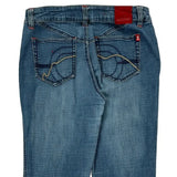 Ecko Unltd Boot Cut Jeans - 28W UK 8 Blue Cotton