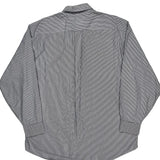 Tommy Hilfiger Striped Shirt - Large Blue Cotton