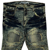 Legendary Whitetails Denim Shorts - 38W 11L Acid Wash Cotton
