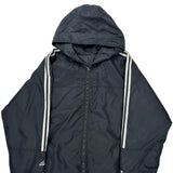 Adidas Striped Jacket - 2XL Black Polyester