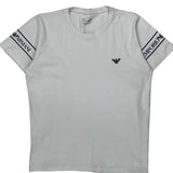 Ea7 Emporio Armani T-Shirt - Medium White Cotton