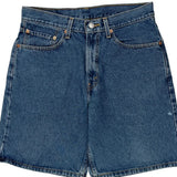 Levis Denim Shorts - 32W 10L Blue Cotton