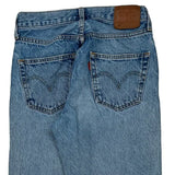 501 Levis Jeans - 27W 32L Blue Cotton