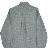 Ralph Lauren Checked Shirt - Small Green Cotton