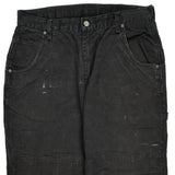 Carhartt Carpenter Pants - 33W 29L Black Cotton