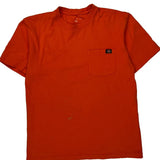 Dickies T-Shirt - Medium Orange Cotton