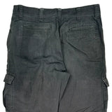 Wrangler Cargo Trousers - 34W 32L Black Cotton