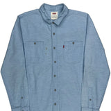 Levis Shirt - Large Blue Cotton