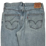 Levis 550 Jeans - 34W 32L Light Wash Cotton