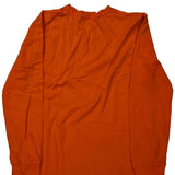 Age 14-16 Carhartt Long Sleeve T-Shirt - Large Orange Cotton