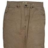 Schmidt Carpenter Pants - 35W 31L Brown Cotton