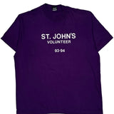 Volunteer Screen Stars Single Stitch T-Shirt - XL Purple Cotton Blend