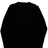 Armani Exchange Striped Jumper - Large Black Cotton