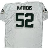 Green Bay Packers N.F.L. Team Apparel Nfl Football Jersey - 2XL White Polyester