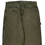 Dickies Carpenter Pants - 32W 34L Green Cotton