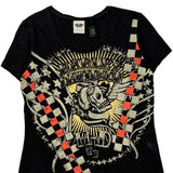 Harley Davidson Graphic T-Shirt - Large Multicoloured Cotton Blend