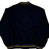 Yarra Trail Varsity Jacket - 2XL Black Wool Blend