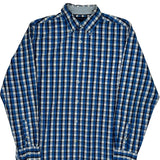 Tommy Hilfiger Checked Shirt - Medium Blue Cotton