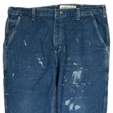 Carhartt Carpenter Jeans - 38W 32L Blue Cotton