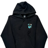 Stussy Graphic Hoodie - XS Black Cotton