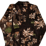 Huntrite Camo Fleece Jacket - Medium Brown Polyester