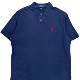 Polo By Ralph Lauren Polo Shirt - XL Blue Cotton